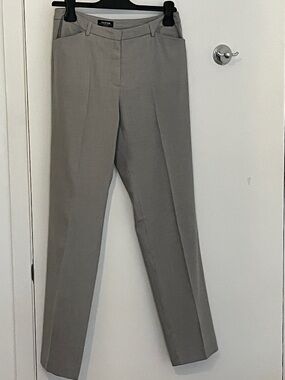 Taifun-Gray Straight-Leg Women's Dress Pants-Size 36